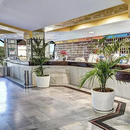 Vive Benal Estudio 3124 Con Parque Acuático, Primera Linea De Playa Appartamento